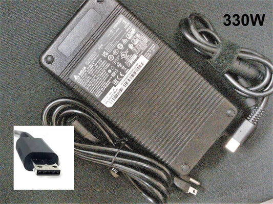 New OEM Delta ADP-330CB B 330W AC Adapter Charger for MSI Vector 16 HX & Vector 17 HX GP68HX GP76HX
