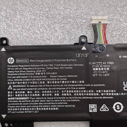 Genuine RH03XL Battery for HP ProBook 430 440 445 450 455 630 640 650 G8 G9 G10