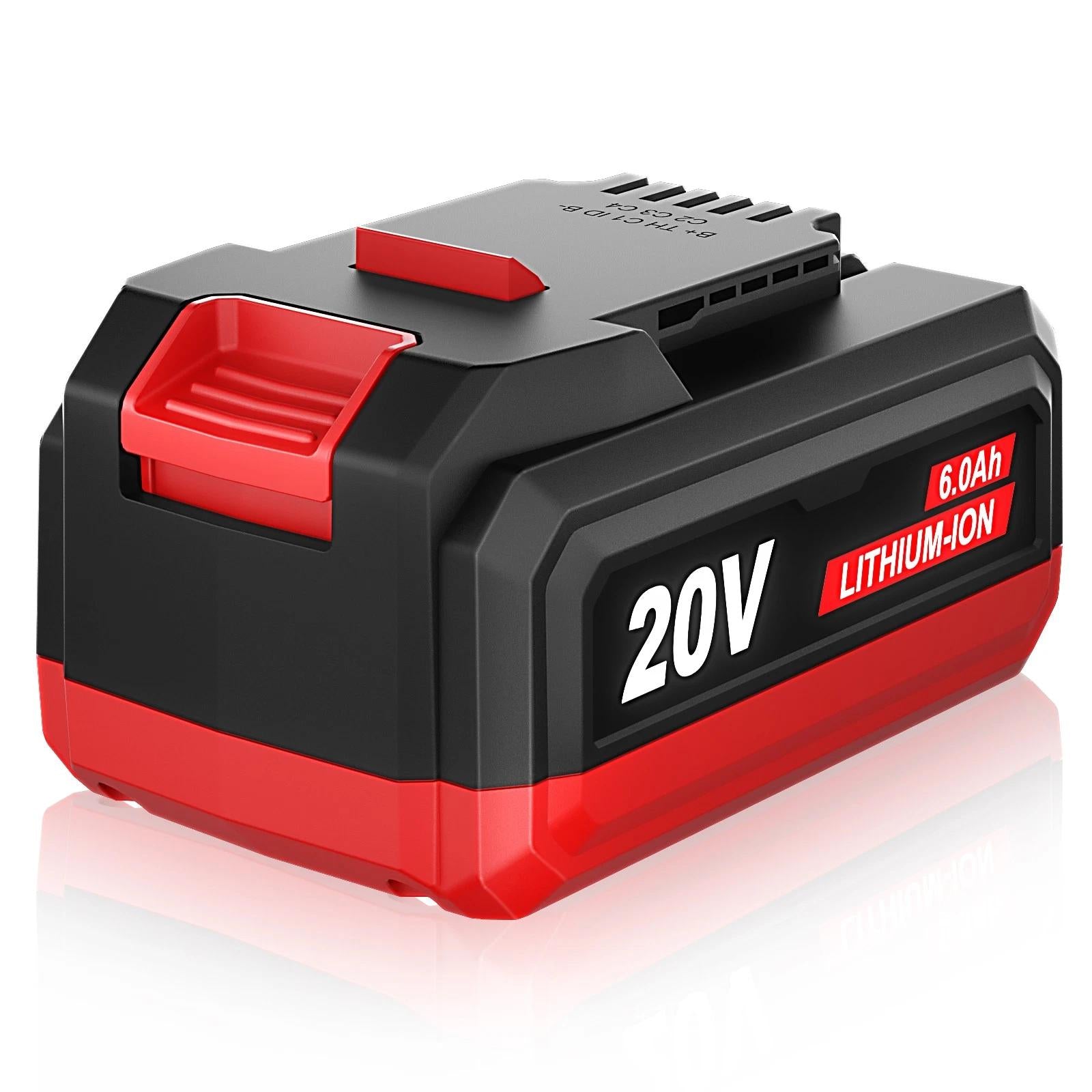 Lithium-Ion Battery Replacement for Bauer 20V Cordless Power Tools