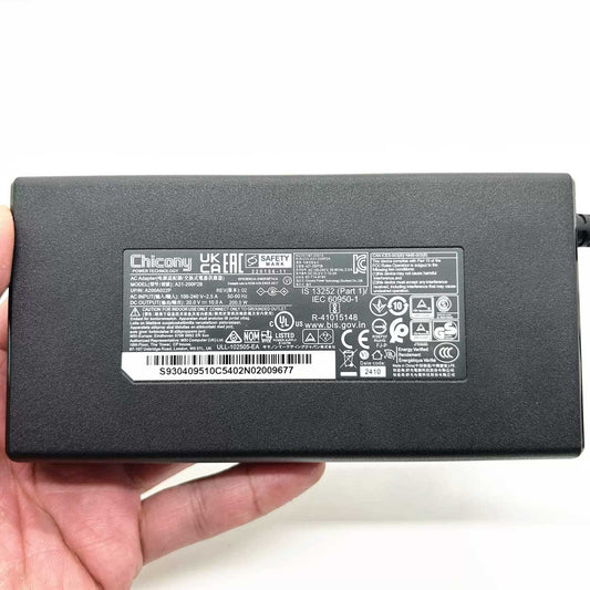 Chicony A21-200P2B 200W Charger 20V 10A 4.5×3.0mm AORUS