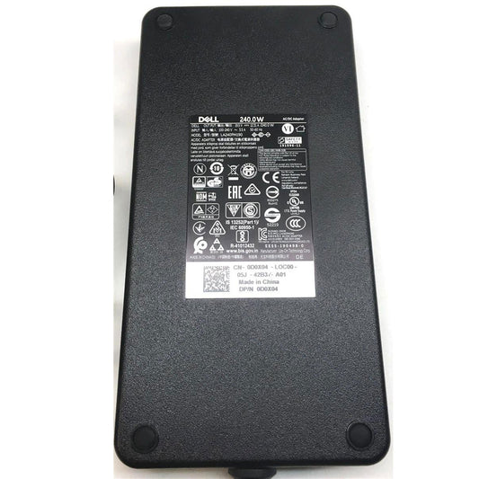 Original Dell LA240PM190 0D0X04 240W Laptop Charger  Adapter for Alienware Gaming Laptops