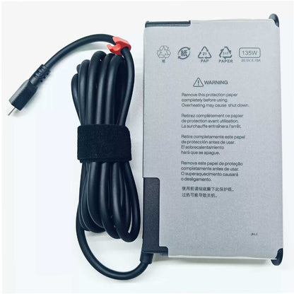 Lenovo 135W USB-C Charger for ThinkPad Z16 Gen 1 Gen 2 – 20V 6.75A
