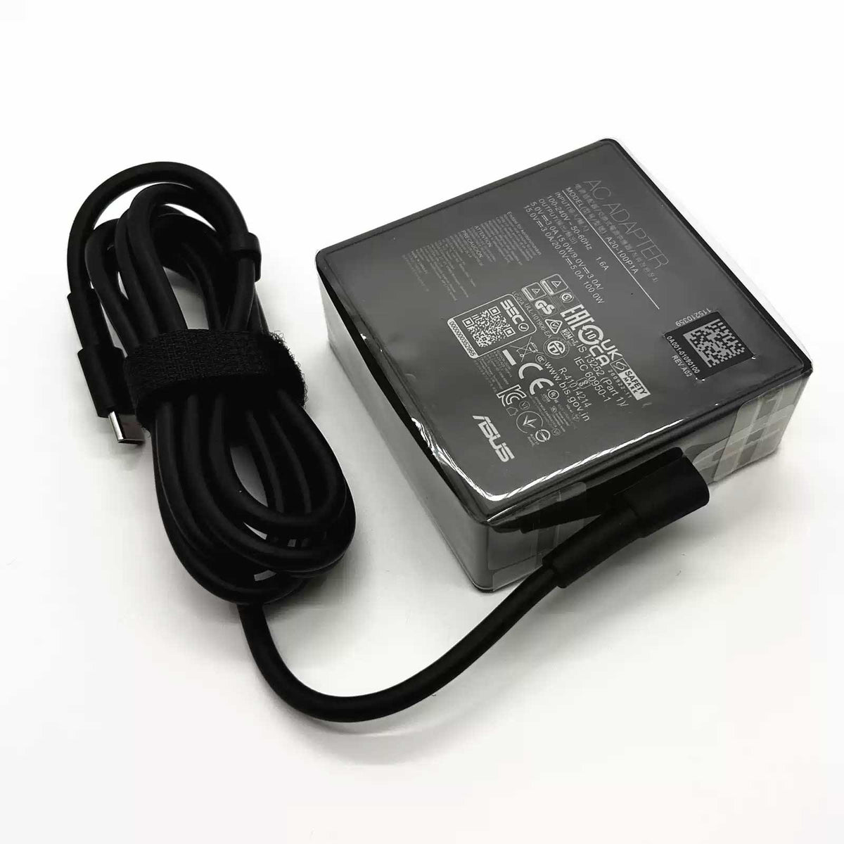 ASUS A20-100P1A 100W USB-C Charger for Compatible ROG Flow, Strix and Zephyrus Laptops
