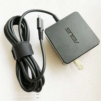 Original ASUS 45W USB-C Charger ADP-45EW B – Type-C AC Adapter for ZenBook 3 and Chromebook Flip
