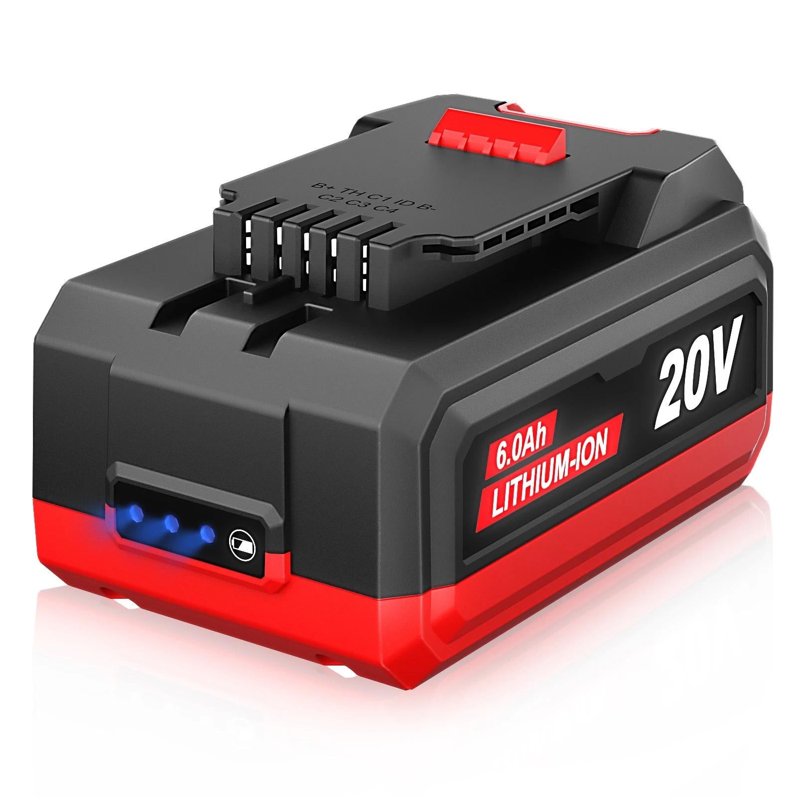 Lithium-Ion Battery Replacement for Bauer 20V Cordless Power Tools