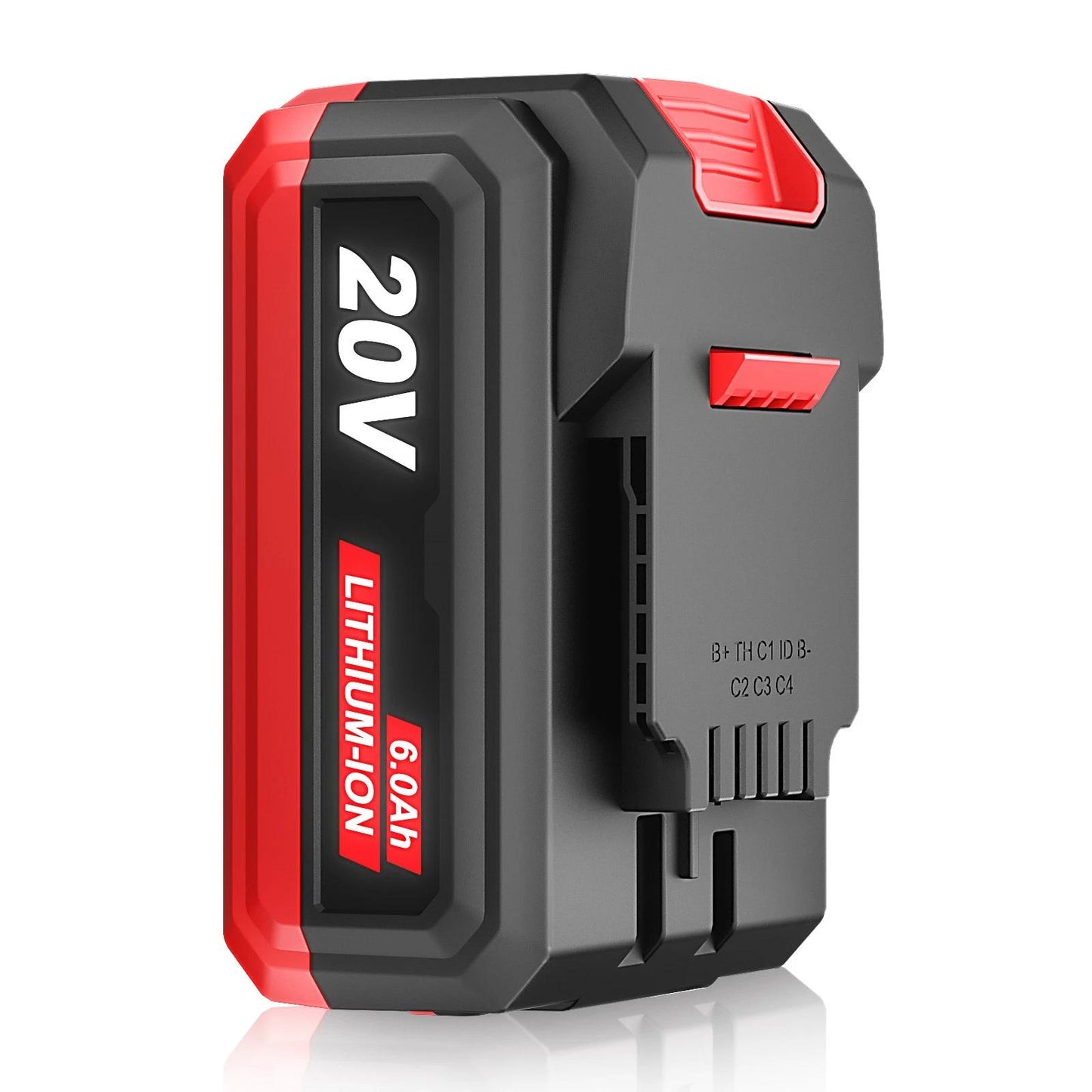 Lithium-Ion Battery Replacement for Bauer 20V Cordless Power Tools