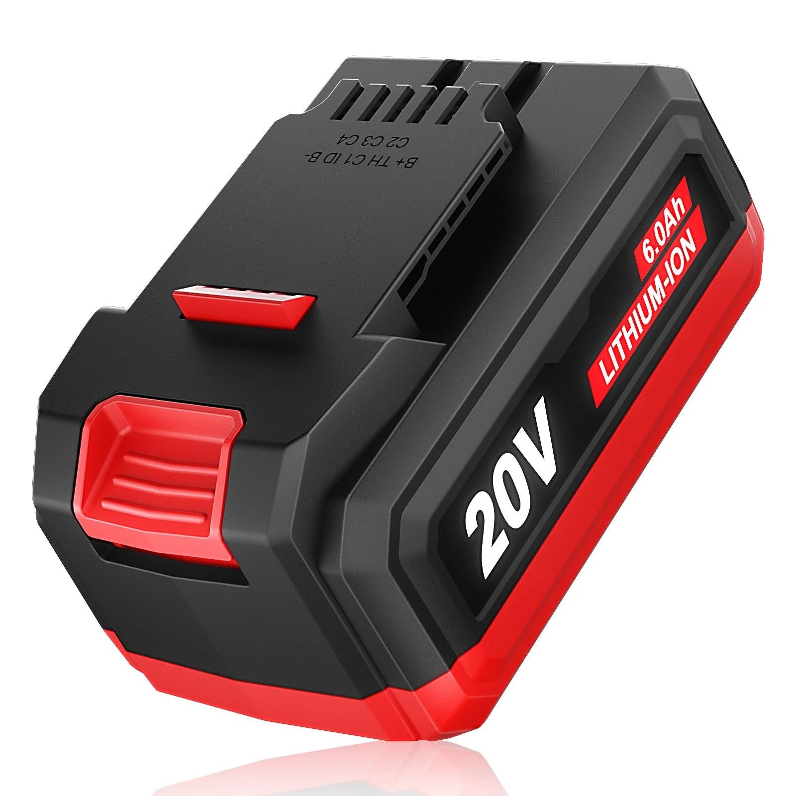 Lithium-Ion Battery Replacement for Bauer 20V Cordless Power Tools