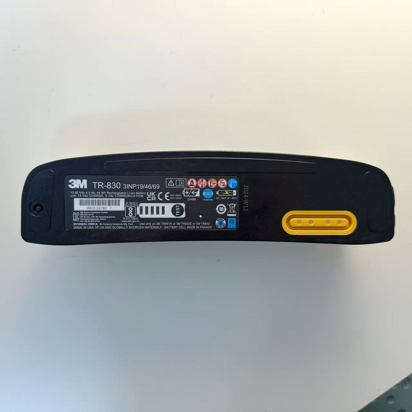 Genuine TR-830 Replacement Battery for 3M Versaflo TR-800/600 Series PAPRs