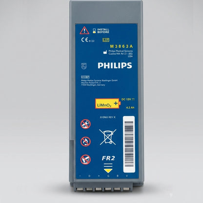 M3863A Battery For Philip FR2 FR2+ M3840A, M3860A,M3861A