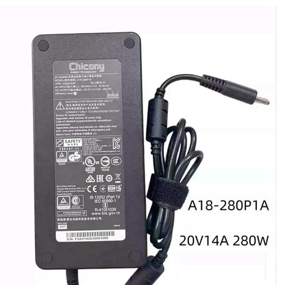 CHICONY A18-280P1A 280W Charger 20V 14A for MSI GE76 GE66