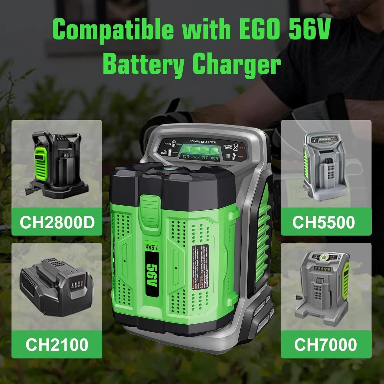 Upgraded BA2800T Lithium-Ion  Replacement Battery with Fuel Gauge for EGO Cordless Tools