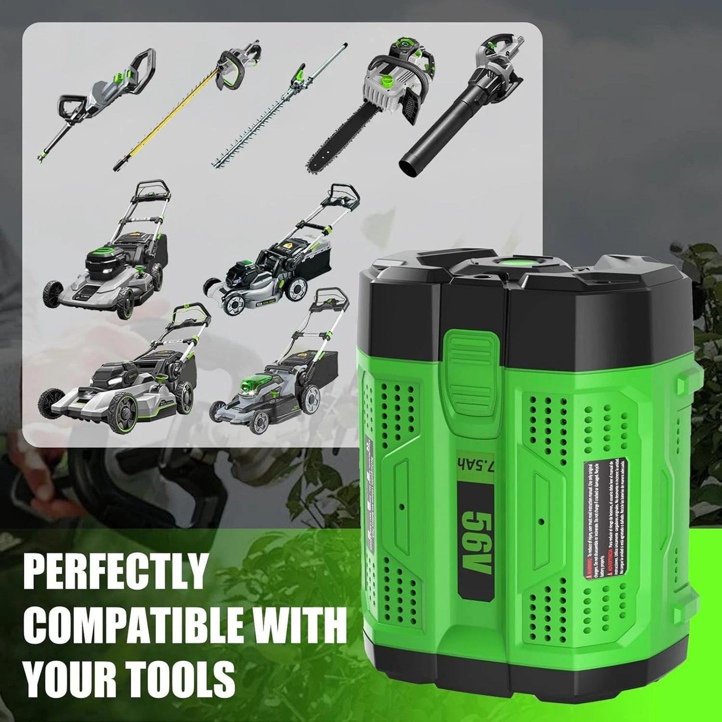Upgraded BA2800T Lithium-Ion  Replacement Battery with Fuel Gauge for EGO Cordless Tools