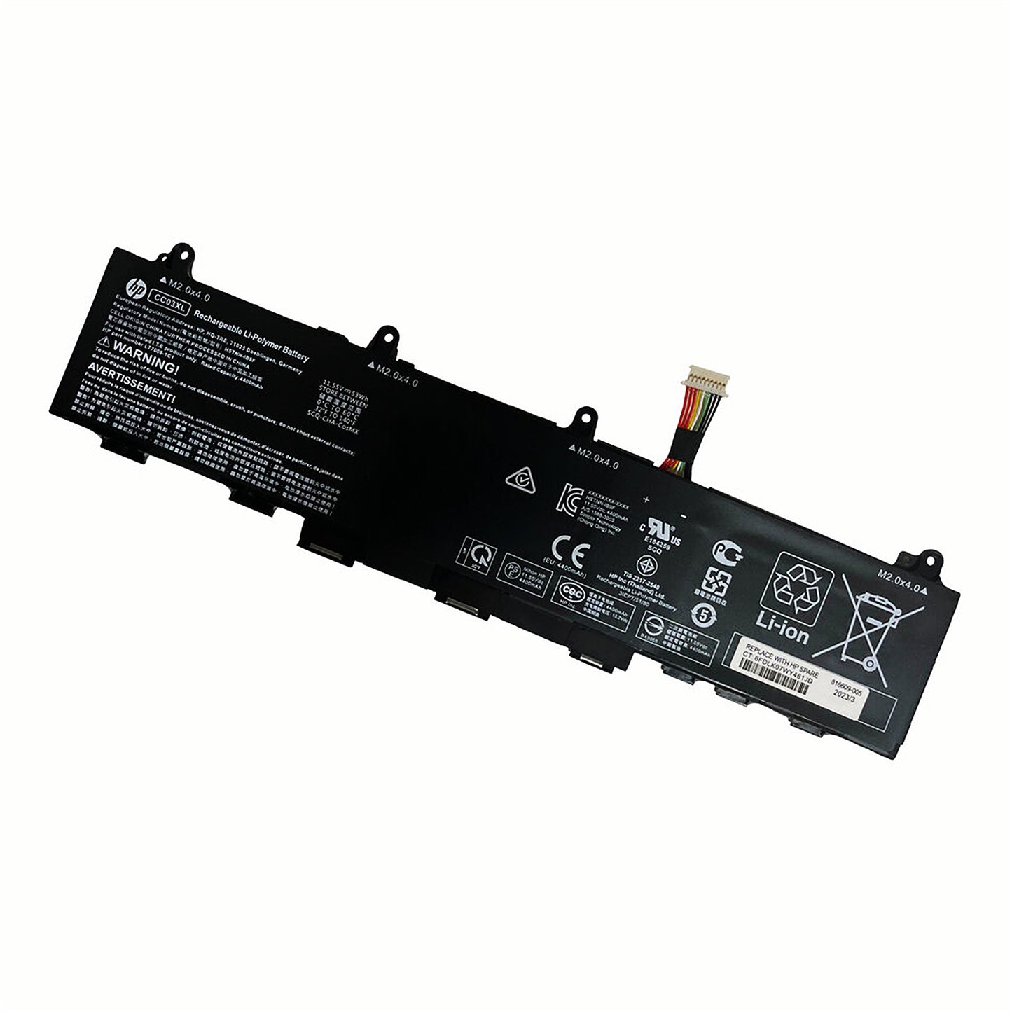 Genuine CC03XL 53Wh Laptop Battery for HP ZBook Firefly 14 G7/G8 & EliteBook 830/840 G7/G8 Series