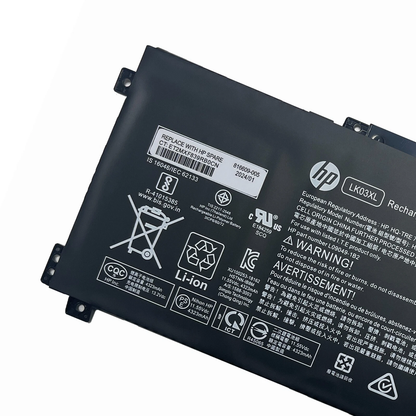 HP HT03XL 11.4V 41.04Wh or 11.55V 41.9Wh Laptop Battery For HP Pavilion 14-CE 14-CF 14-CK 14-CM 14-DF 14-DQ 14-MA 14Q-CS 14Q-CY 14S-CF 14S-CR 14S-DK 14S-DQ 14-FQ 15-CS 15-CW 15-CU 15-DA 15-DB 15-DW