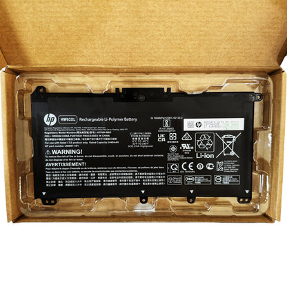 Genuine HW03XL 41.04Wh Laptop Battery for HP Pavilion 15-EG, 15-EH, 17-CN, 17-CP Series