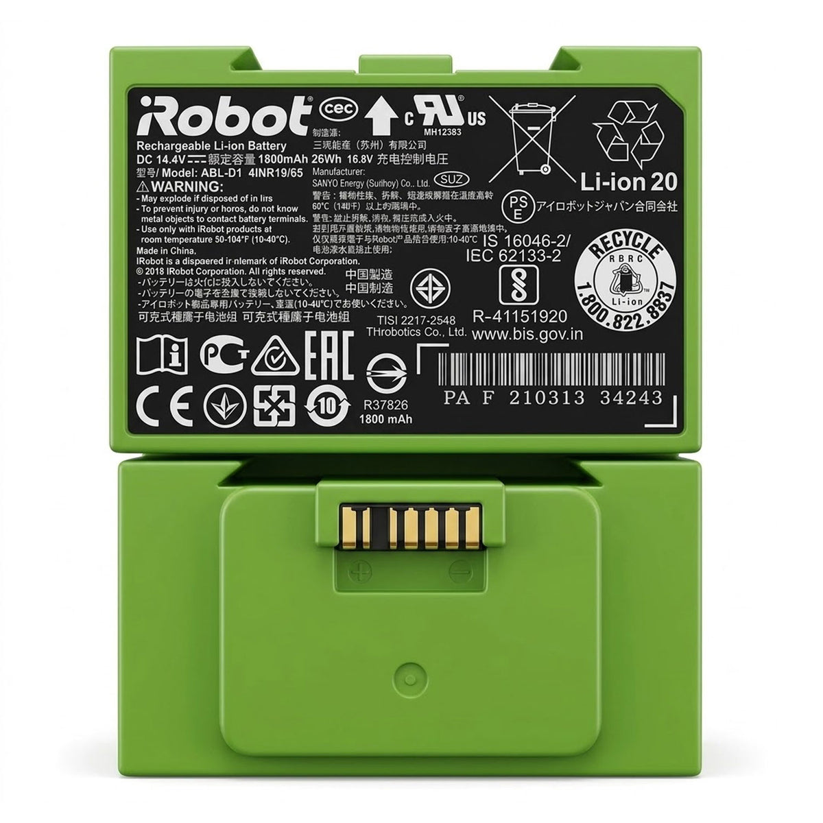 iRobot Roomba e5 e6 i1 i2 i3 i4 i5 i6 i7 i7+ i8 j5+ J6 J7 Battery