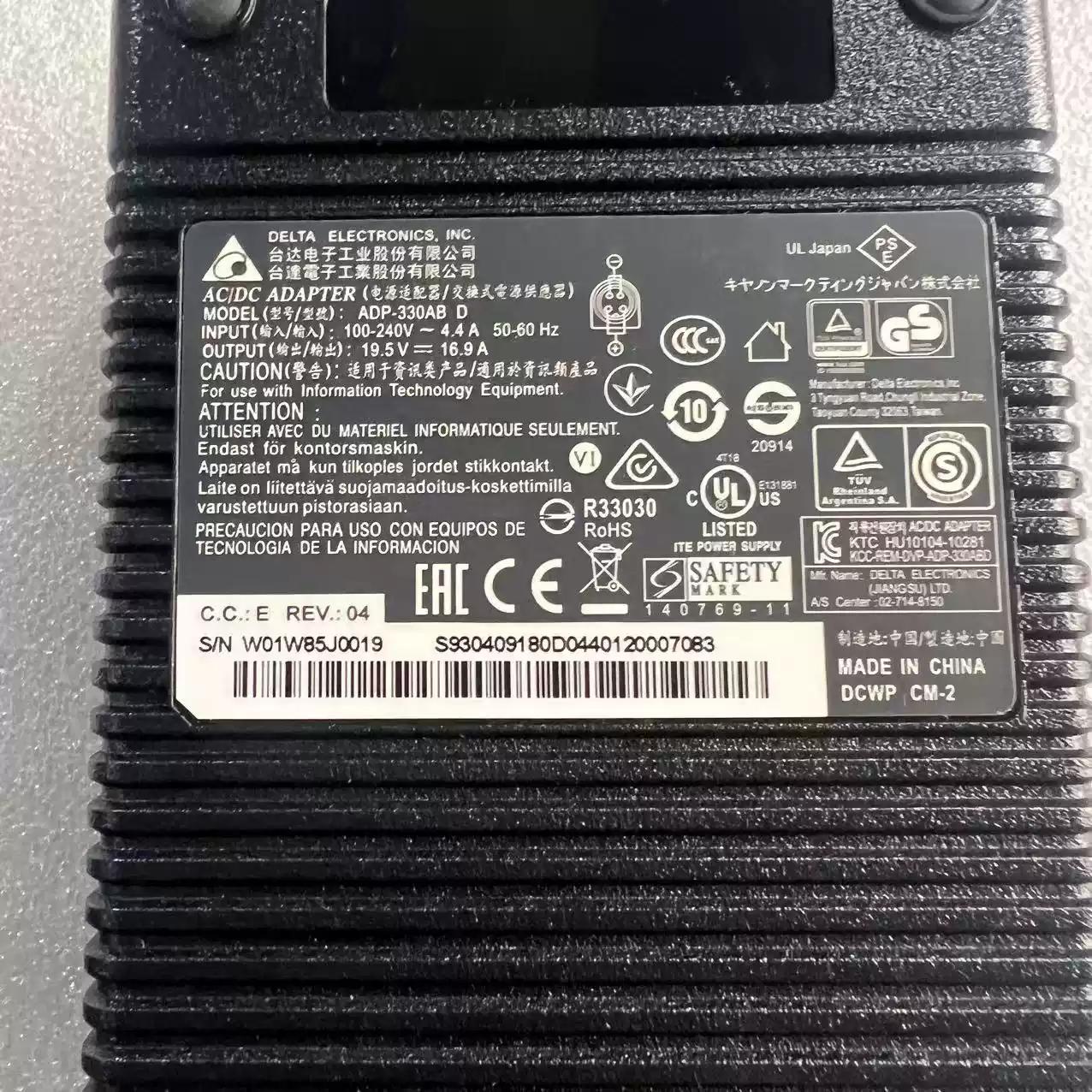 Original Delta ADP-330AB D 330W Laptop Charger  Power Adapter