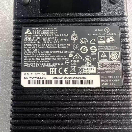 Original Delta ADP-330AB D 330W Laptop Charger  Power Adapter