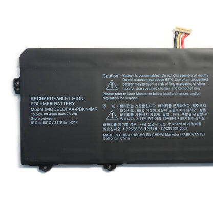 Replacement Battery AA-PBKN4MR for Samsung Galaxy Book3 Pro Series Laptops