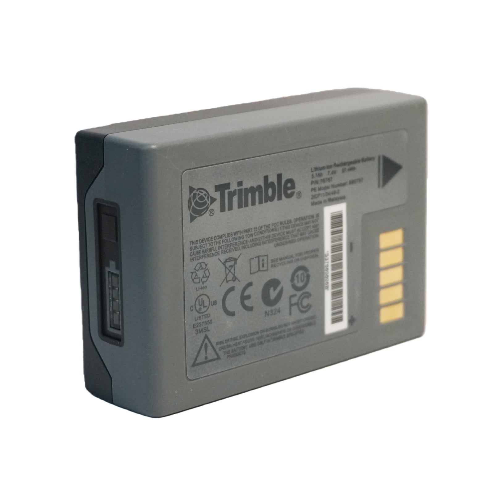 Trimble R10 GNSS Receiver Battery Replacement Genuine 76767 - OEM Part 990737 for R12 & V10 Models