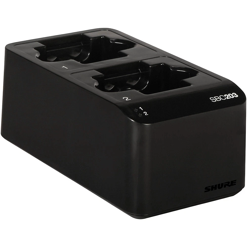 Shure SBC203-US Dual Docking Station for SLXD Transmitters & SB903 Batteries