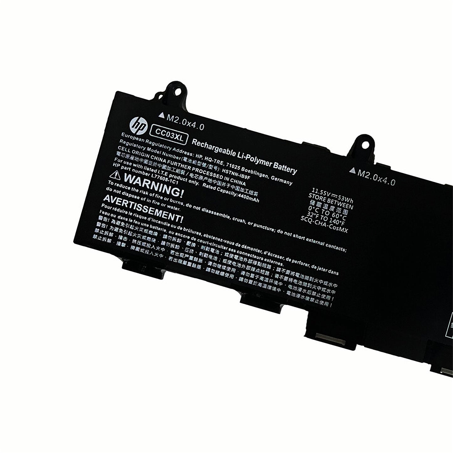 Genuine CC03XL 53Wh Laptop Battery for HP ZBook Firefly 14 G7/G8 & EliteBook 830/840 G7/G8 Series