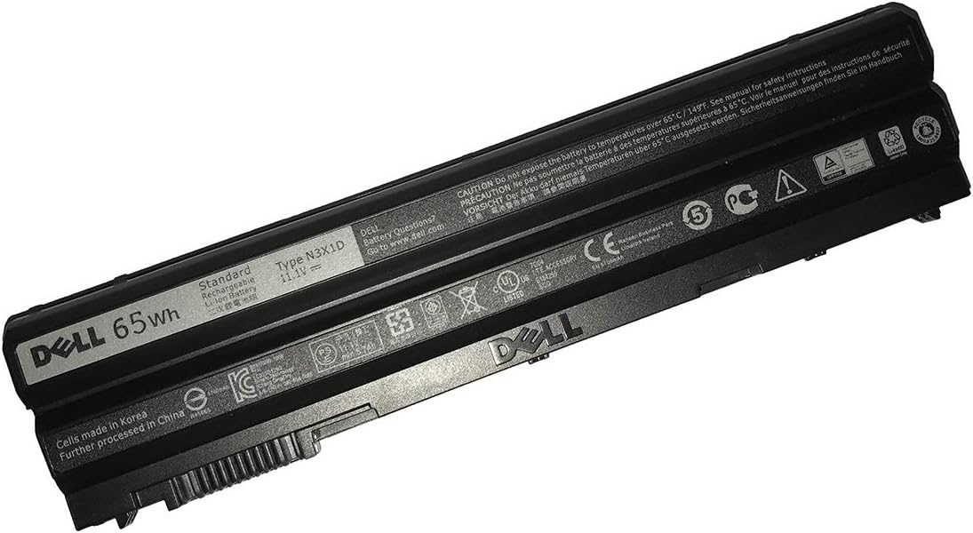 DELL N3X1D 65Wh Laptop Battery | For Latitude E6420, E6430 & Precision M2800