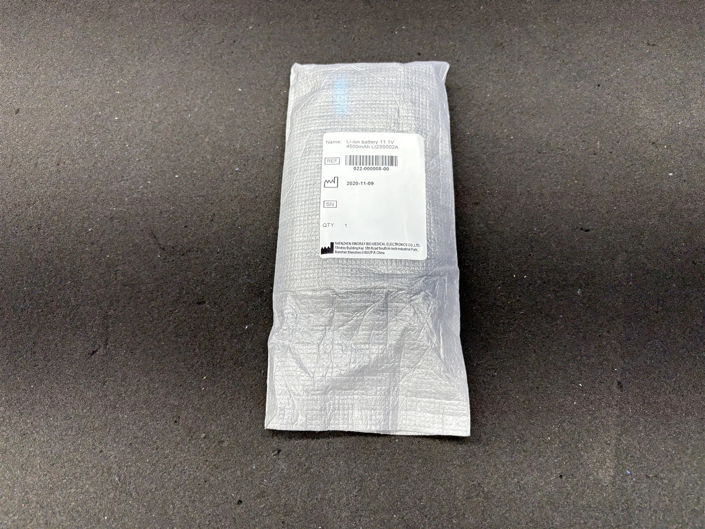 LI23S002A Battery for Mindray T5/T6/T8 & BeneView Patient Monitors | 4500mAh Li-ion (P/N: 115-018012-00)