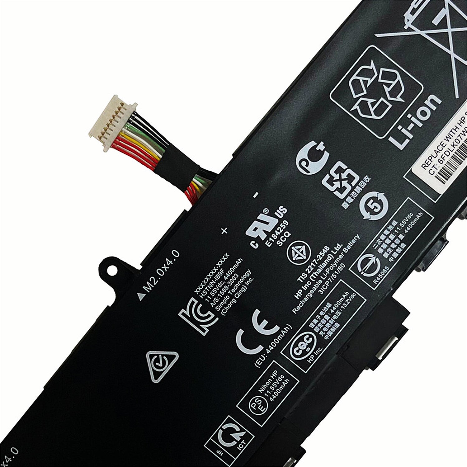 Genuine CC03XL 53Wh Laptop Battery for HP ZBook Firefly 14 G7/G8 & EliteBook 830/840 G7/G8 Series