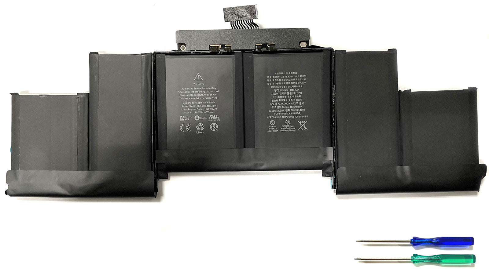 A1494 A1618 Battery Replacement for MacBook Pro 15" A1398 (Late 2013-Mid 2015)