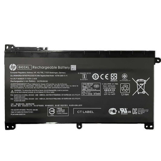 Genuine BI03XL (ON03XL) Laptop Battery for HP Stream 14-CB, 14-AX, 14-DS Series