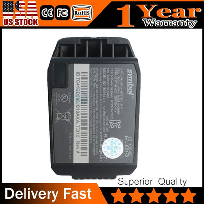 Symbol MC2180 Battery Replacement - Original 82-150612-01 / BTRY-MC21EAB0E for MC21, MC2100