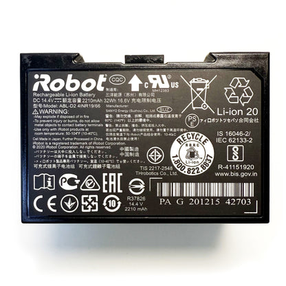 Roomba j7 Battery Replacement Genuine Upgraded ABL-D2 - Also Fits j5, j6, i7+, i8+, e5, i3, i4