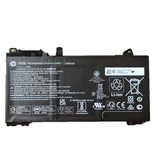 Genuine RF03XL Battery for HP ProBook 455 G7 HSTNN-OB1Q L83685-AC1 L84354-005