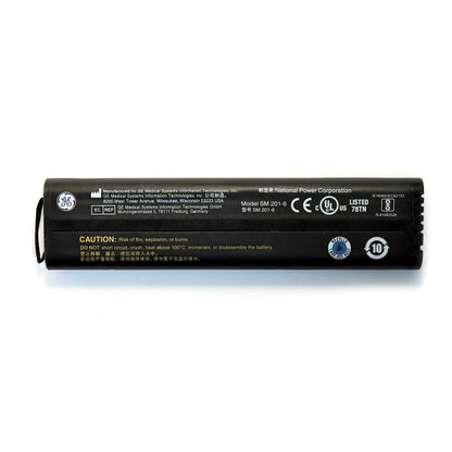 Genuine SM201-6 Battery for GE DASH 3000, 4000, 5000 & B-Series Monitors