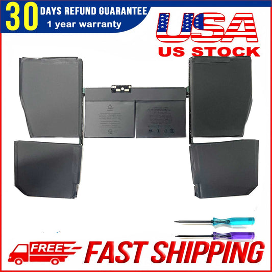 Genuine Battery A1527 A1705 Replacement for MacBook 12 Inch Retina A1534 A1705 (Early 2015, Early 2016, Mid 2017), Laptop Battery A1527 A1705 EMC 2746 2991 3099