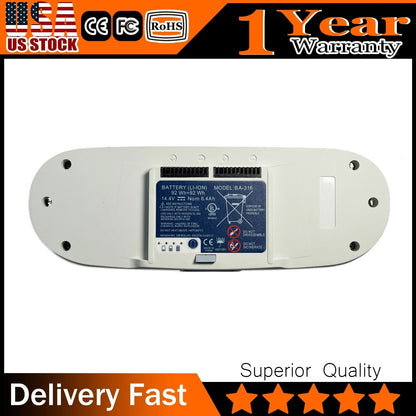 BA-316 Dual Battery Pack for Inogen One G3 | Double Capacity (184Wh) 14.4V System