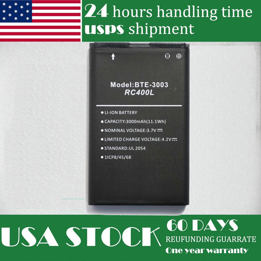 BTE-3003 Replacement Battery for Orbic Verizon Speed Mobile WiFi Hotspot RC400L