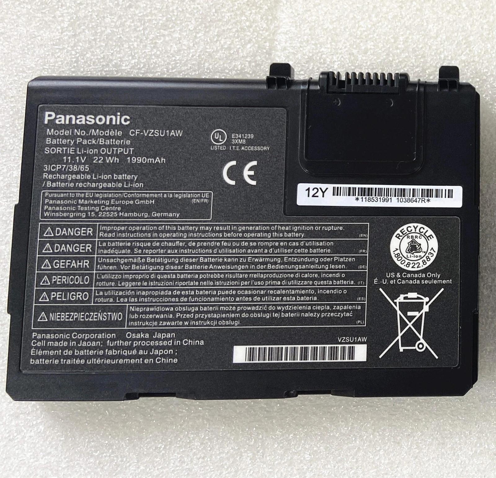 Genuine Panasonic Toughbook CF-33 Battery - CF-VZSU1AW (US Stock)