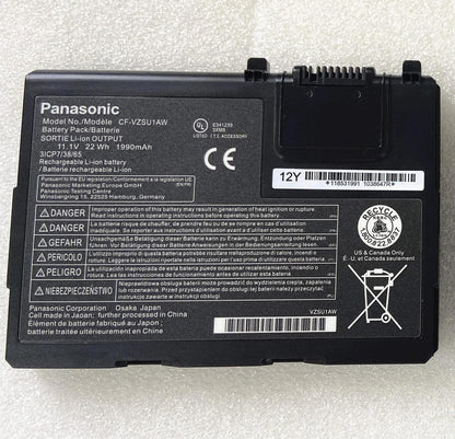 Genuine Panasonic Toughbook CF-33 Battery - CF-VZSU1AW (US Stock)