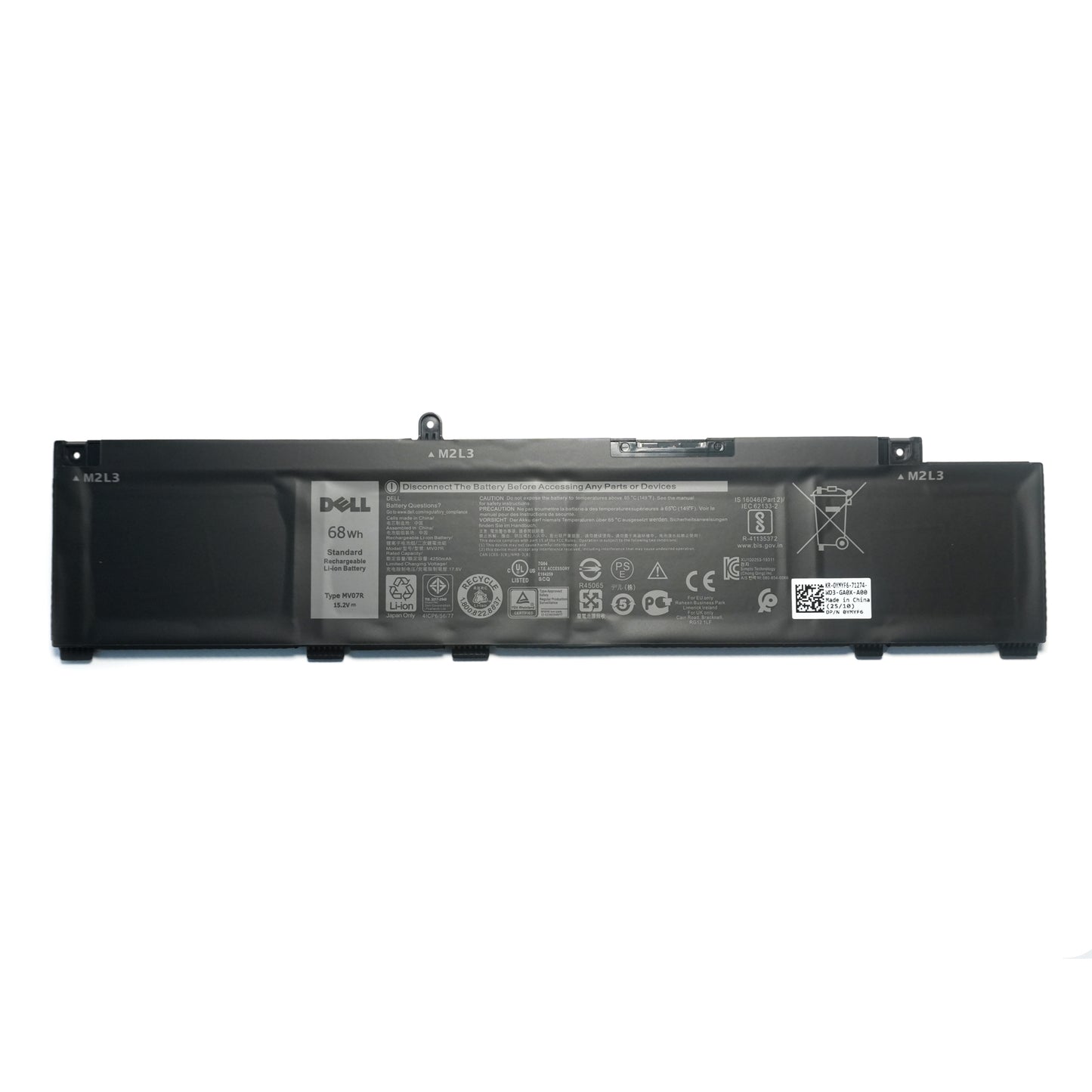 Dell G7 7790 Battery Replacement - Genuine MV07R PN1VN for G5 5590, 5500 Series (15.2V)