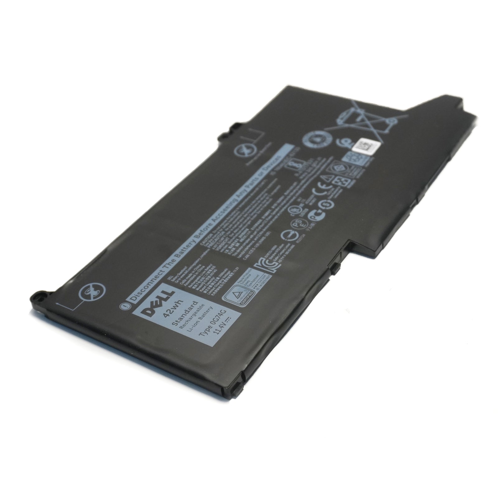 GENUINE Dell Laptop Battery 0G74G | For Latitude 5300 2-in-1, 5310, 7300, 7400 | 42Wh