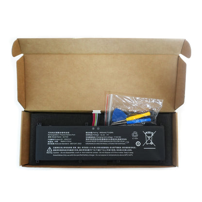 Genuine 15.4V 4800mAh 73.92Wh GLT163 Laptop Battery Compatible with HIPAA SH56 IRU Z15S lingrui S1 PRO P03 P159 GLX163-4S1P