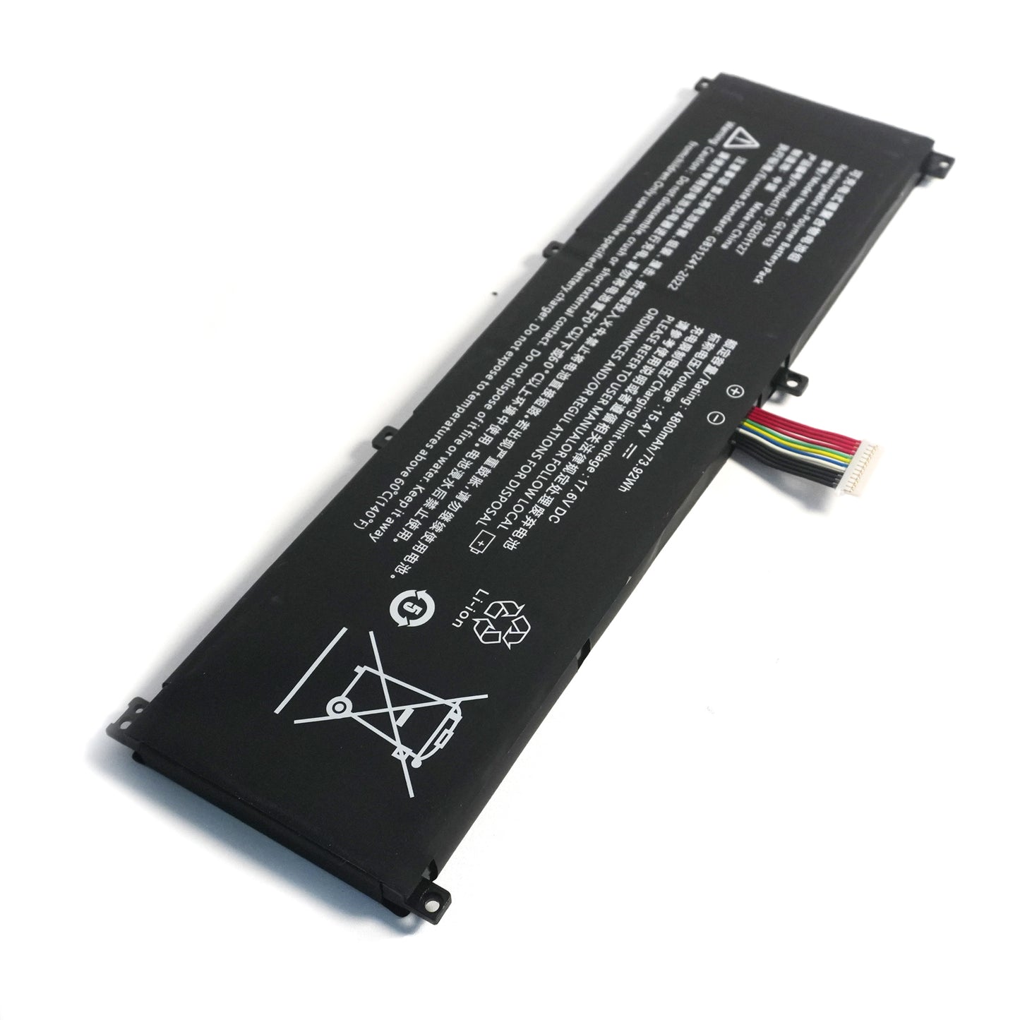 Genuine 15.4V 4800mAh 73.92Wh GLT163 Laptop Battery Compatible with HIPAA SH56 IRU Z15S lingrui S1 PRO P03 P159 GLX163-4S1P