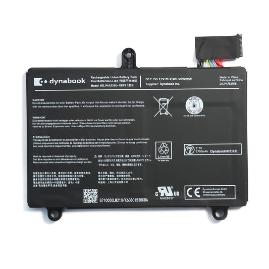 Toshiba G83 Series Laptop Battery Replacement OEM - Genuine Part PA5330U-1BRS for Dynabook Models