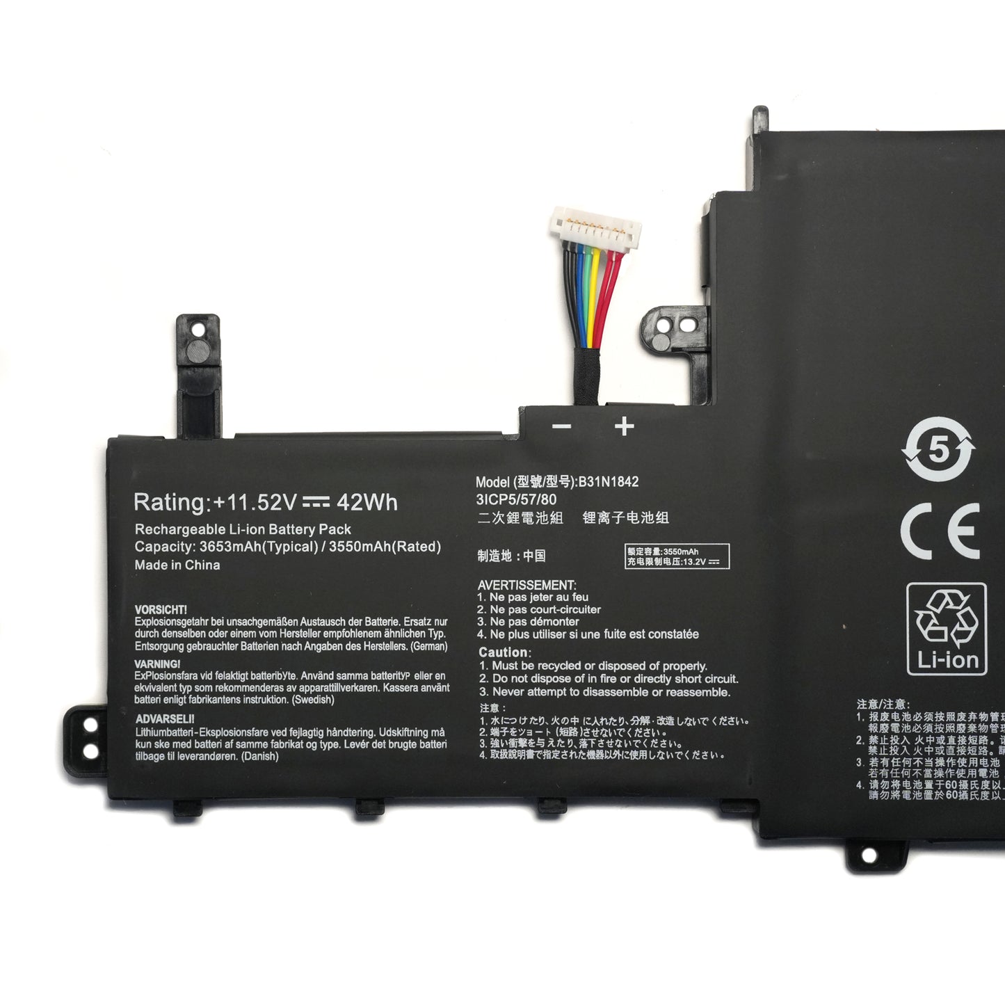 Genuine ASUS B31N1842 VivoBook Battery | Original OEM Part for K531, S15 S531, X531, M513 Models