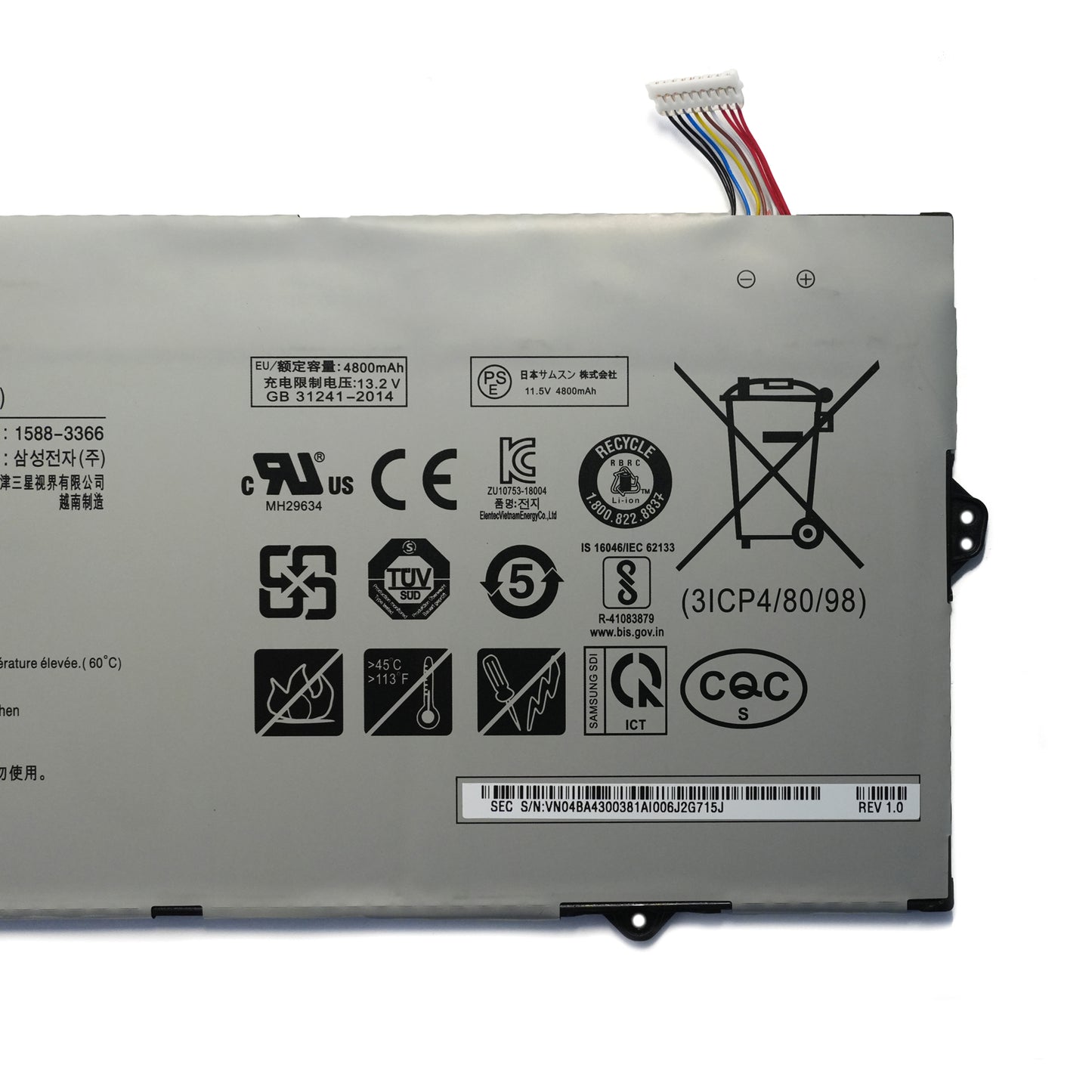 Original Samsung AA-PBSN3KT Battery Replacement for 730MBE, 750XBE, NP930MBE Series Laptops