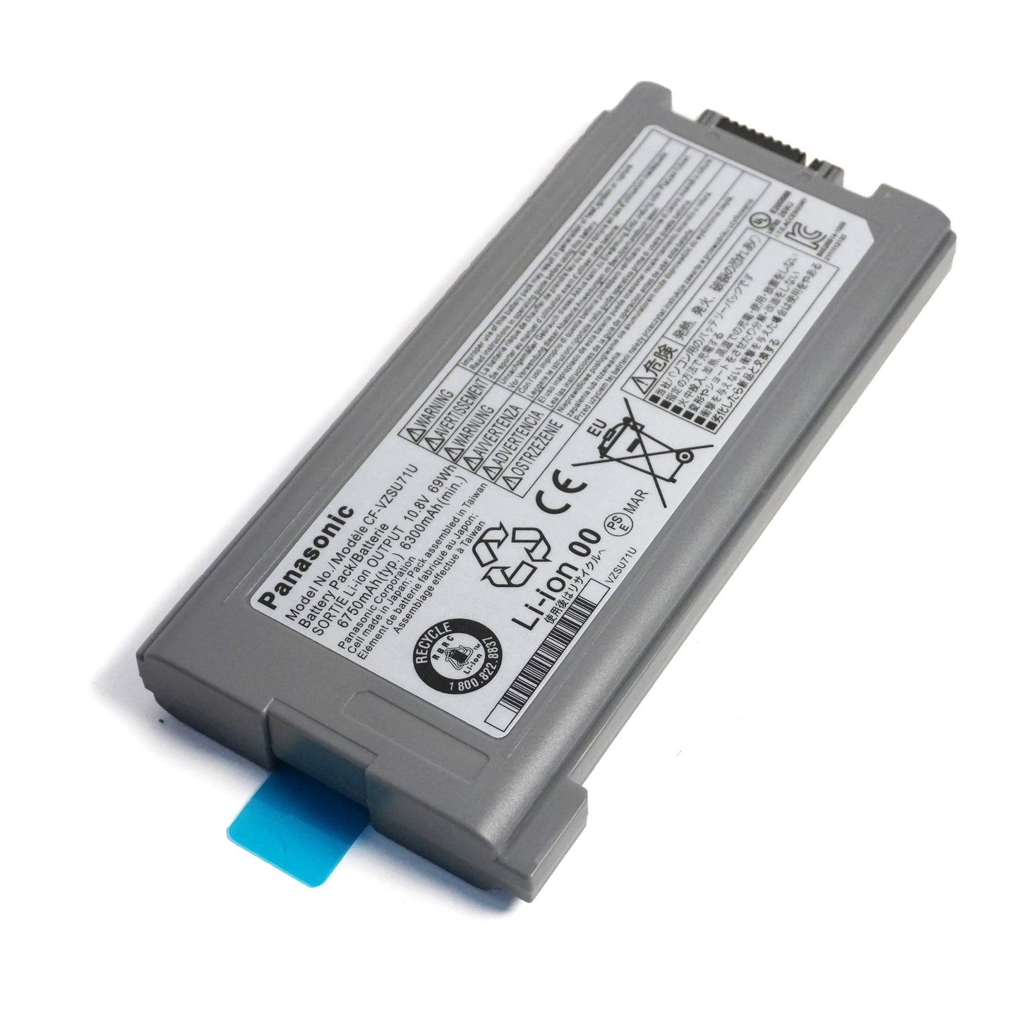 Genuine Replacement Battery for Panasonic Toughbook CF-30, CF-31, CF-52, and CF-53 Rugged Laptops