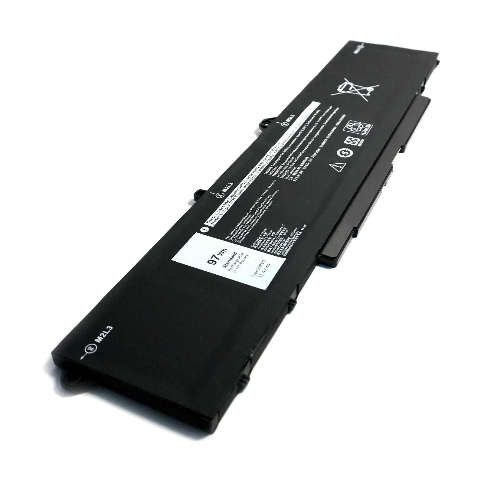 Genuine Dell Battery Replacement for Latitude 5521, Precision 3561, and Alienware m17 R5 Laptops