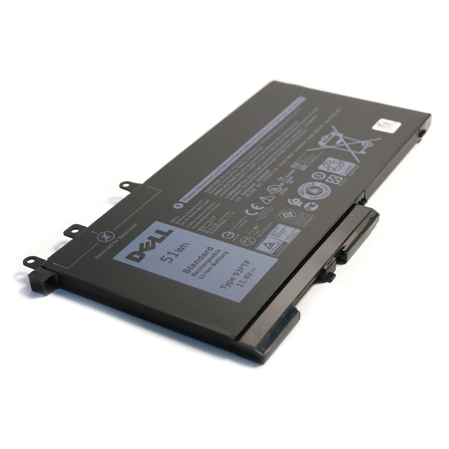 Original Dell 93FTF 51Wh Replacement Battery for Latitude 5280/90, 5480/90, 5580/90 & Precision 3520/30